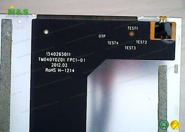 TM040YDZ01    4.0inch  Tianma LCD Displays  	480(RGB)×800 , WVGA  Resolution