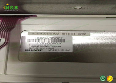 LQ084V3DG02  640×480  400  600:1 	262K WLED TTL Sharp LCD Panel