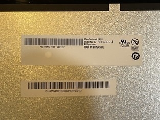 G156HAB02.5 AUO WLED 15 Inch Tft Lcd Module 1920×1080 With LED Driver