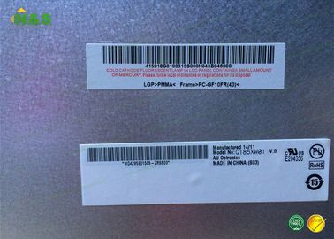 18.5 inch HD AUO LCD Panel G185XW01 V0 with 1366*768 Resolution