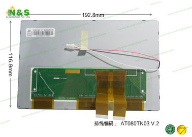 AT080TN03 V.2 Innolux LCD Panel , WVGA Automotive lcd display for car