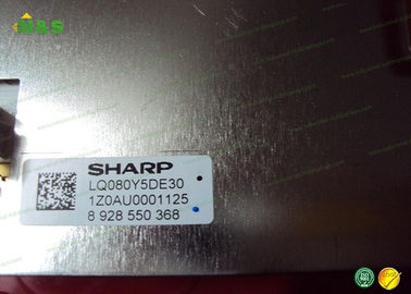 LQ080Y5DE30  Sharp LCD Panel 	8.0 inch LCM	800×480 	320		262K	WLED	TTL