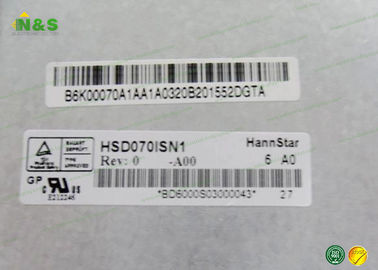 7.0 inch HSD070ISN1-A00     HannStar   Normally White LCM Hot Model