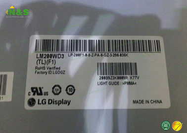 LM200WD3-TLF1   LG  LCD Pane 	20.0 inch  Hard coating LCM 	1600×900  	250 	1000:1 	16.7M 	WLED 	LVDS