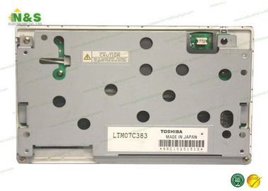 Normally White LTM07C383 TOSHIBA  	7.8 inch  480×234 500 250:1 262K CCFL TTL