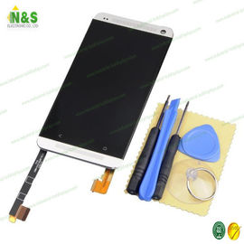 100 Original HTC M7 One Touch Mobile Phone LCD Screen with Digitizer , Mobile Accessories