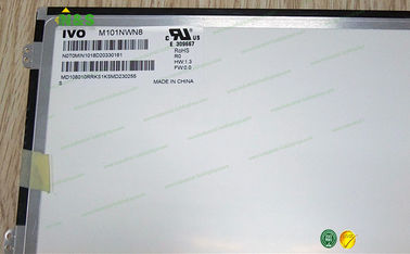 Normally White M101NWN8 R0 10.1 inch, 1366×768 LCD Module Active Area 222.521×125.107 mm Surface Antiglare