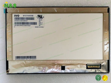 Normally Black M101NWWB R6 IVO LCD Display 10.1 inch 1280×800 Outline 229.46×149.1×4.56 mm Frequency 60Hz