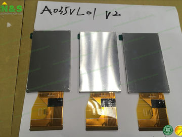 Antiglare Surface Car LCD Display AUO A035VL01 V3 3.5 Inch LCM 800×480 Brightness 315 800/1