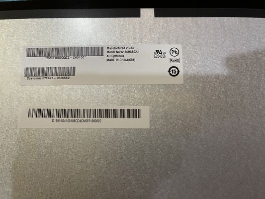 G156HAB02.1 15.6 Inch AUO LCD Panel 1920×1080 10 Points Landscape Type